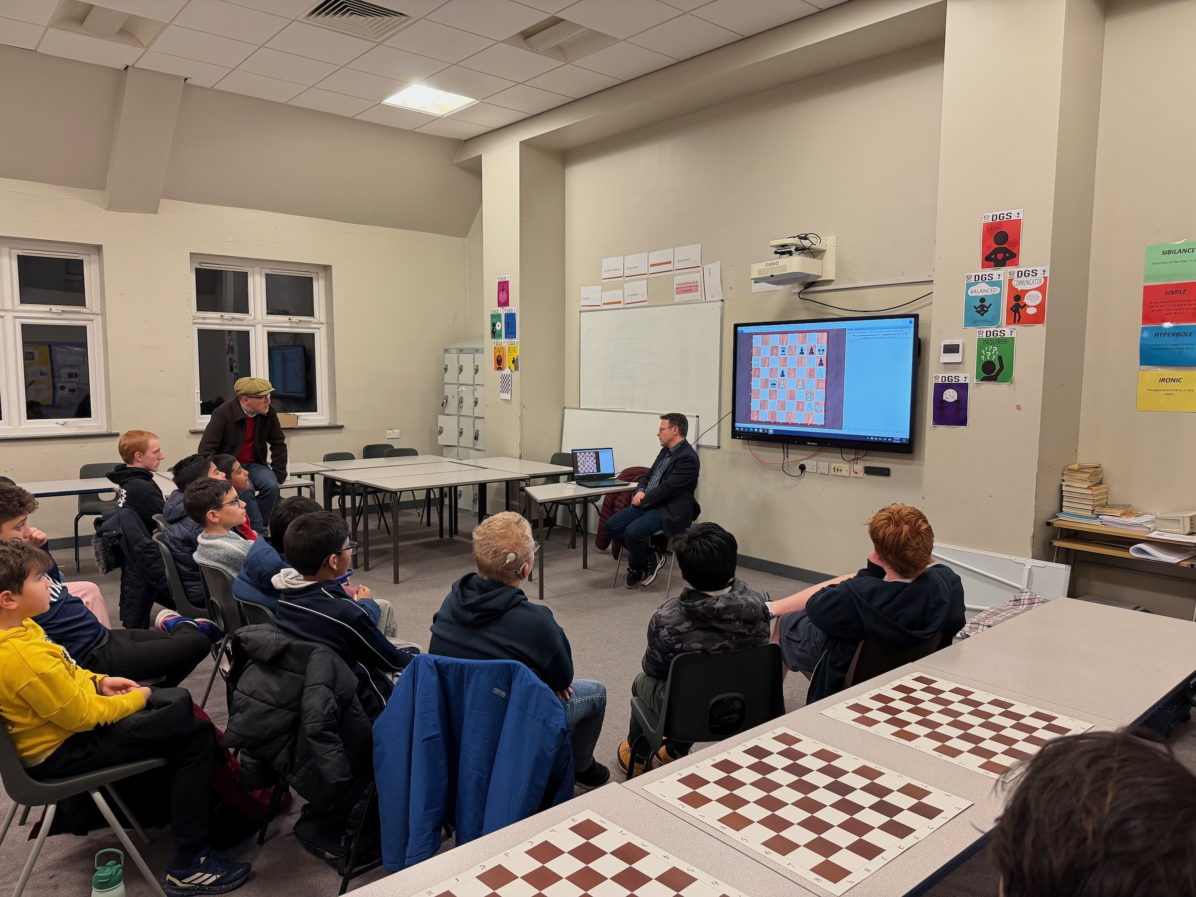 GM Masterclass & Simultaneous Exhibition with Boris Chatalbashev